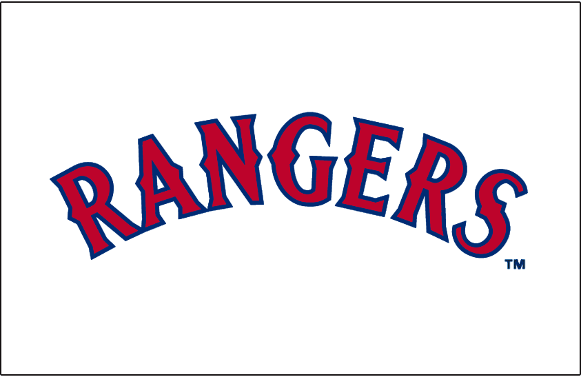 Texas Rangers 1994-2000 Jersey Logo t shirts iron on transfers